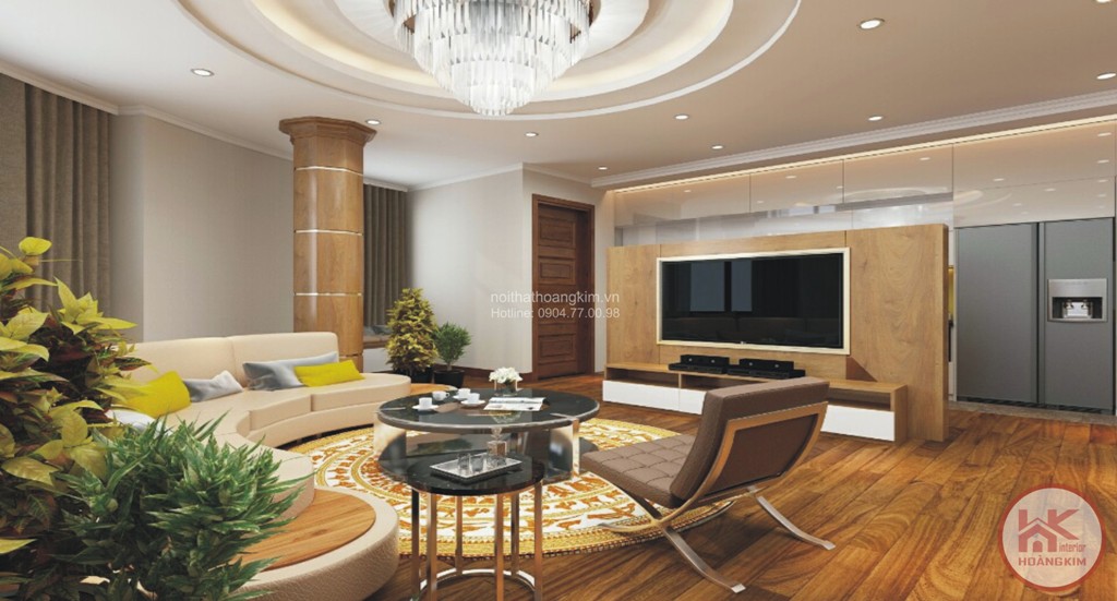 Nội thất chung cư theo phong cách hiện đại
