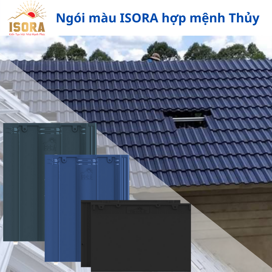Chọn màu ngói theo mệnh tuổi