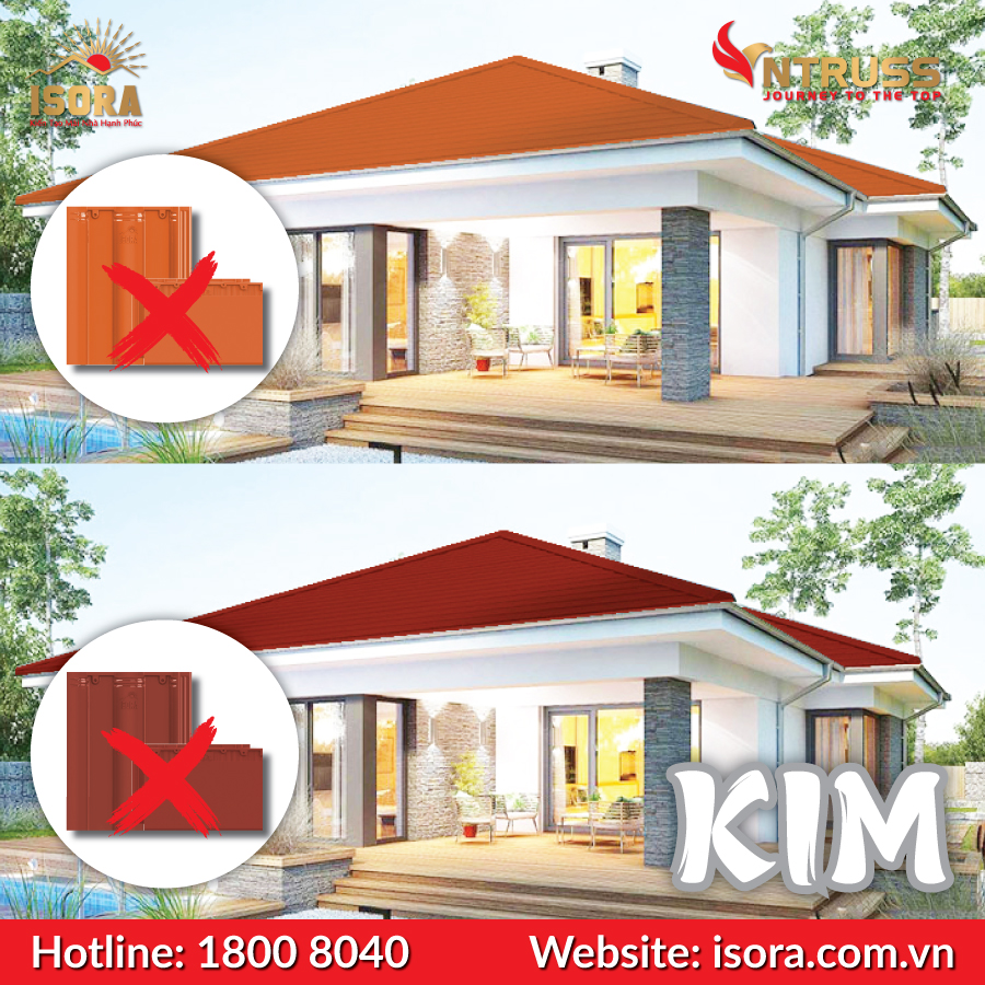 người mệnh kim không hợp màu ngói mệnh hỏa