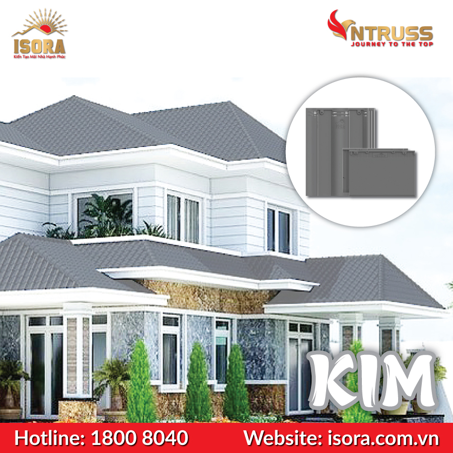 ngói iaaora màu xám hợp mệnh kim