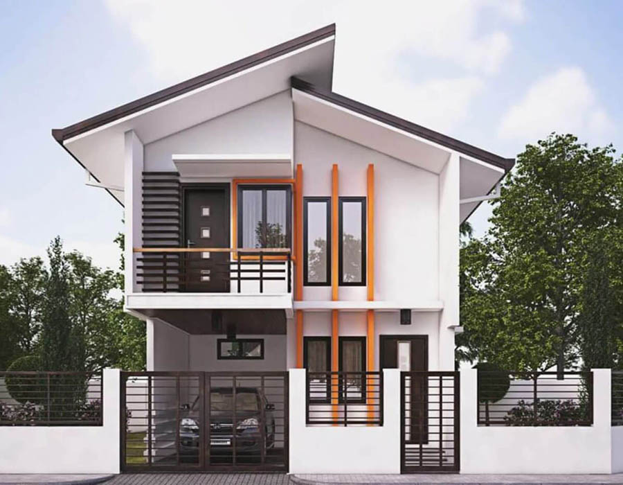 Mẫu Mái Nhà 2 Tầng Phổ Biến Hiện Nay