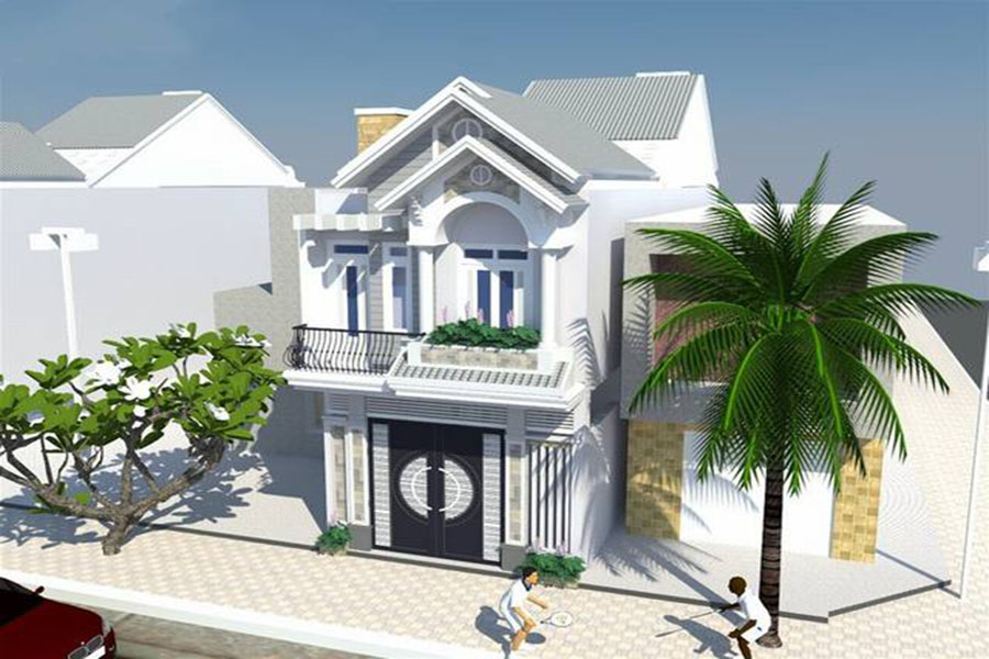 Mẫu Mái Nhà 2 Tầng Phổ Biến Hiện Nay