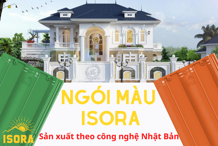 ngói màu nhật bản isora