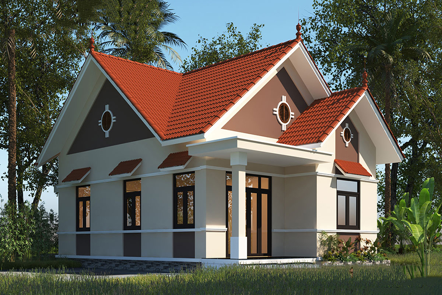 Nhà Cấp 4 Ngói Đỏ