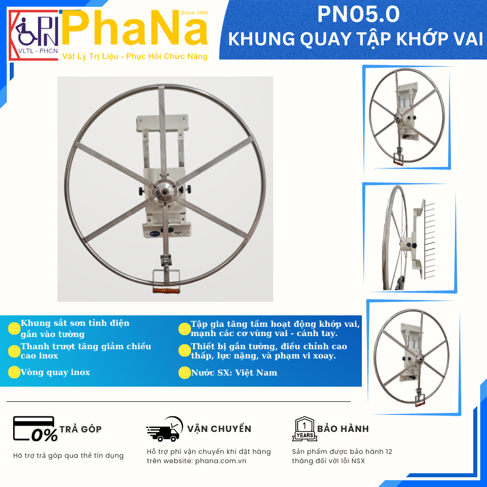 PN05.0 - KHUNG QUAY TẬP KHỚP VAI