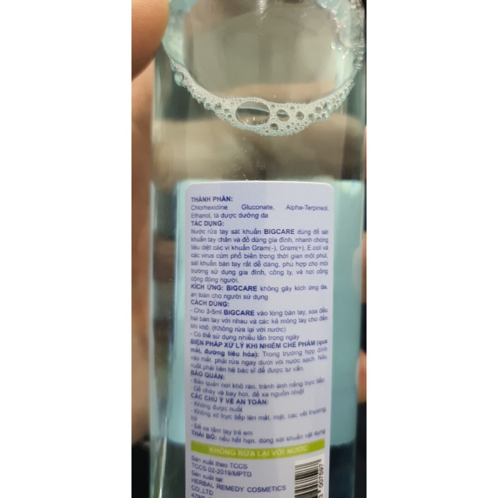 Nước rửa tay khô kháng khuẩn 69k/ 250ml