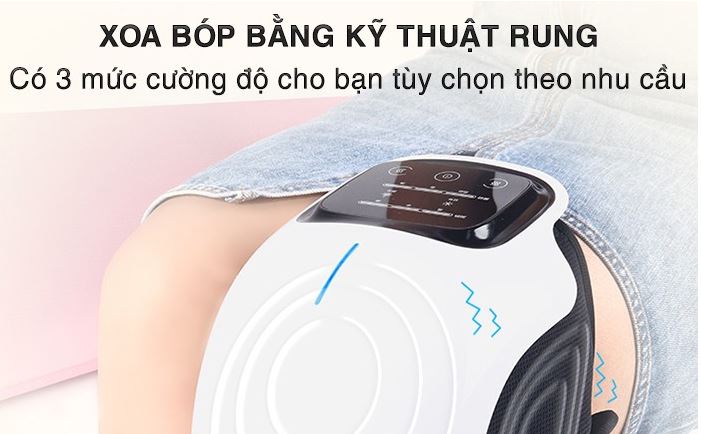 Máy massage đầu gối hồng ngoại kết hợp laser Kenee Massage ST-1101A MN-ST-1101A