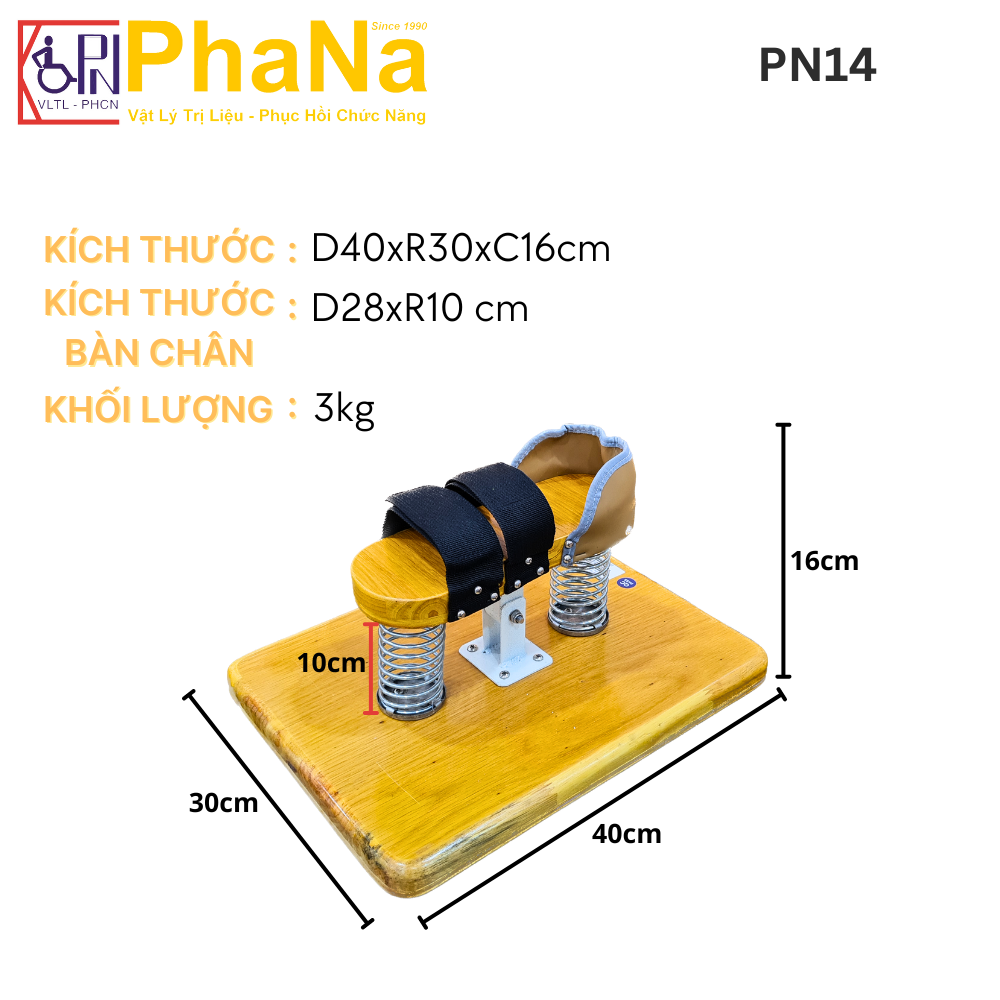 Dụng cụ tập cổ chân và kéo dãn gân gót