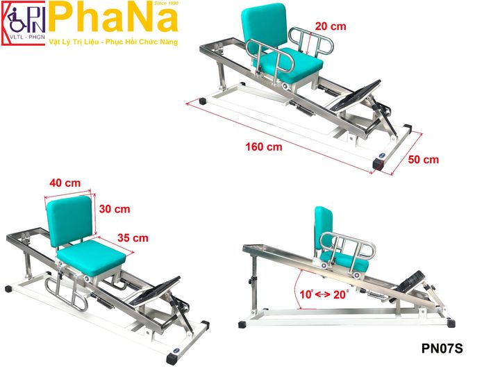 PN07SL - Dụng cụ tập khớp gối (sắt)