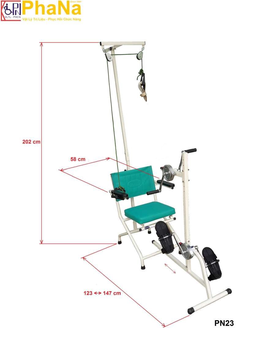 PN23 - Ghế tập mạnh tay chân (3 trong 1)