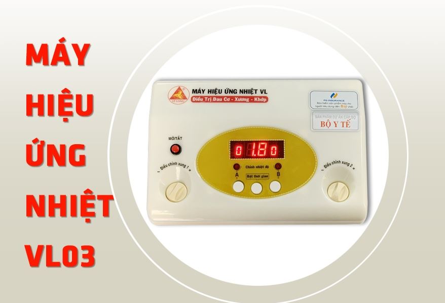 MÁY HIỆU ỨNG NHIỆT VL03 (bó thuốc, điện xung) MN-VL03