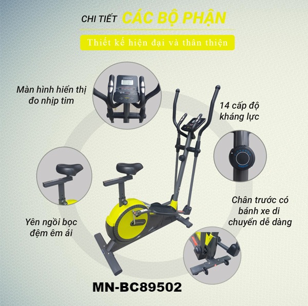 Xe đạp tập thể dục BC89502