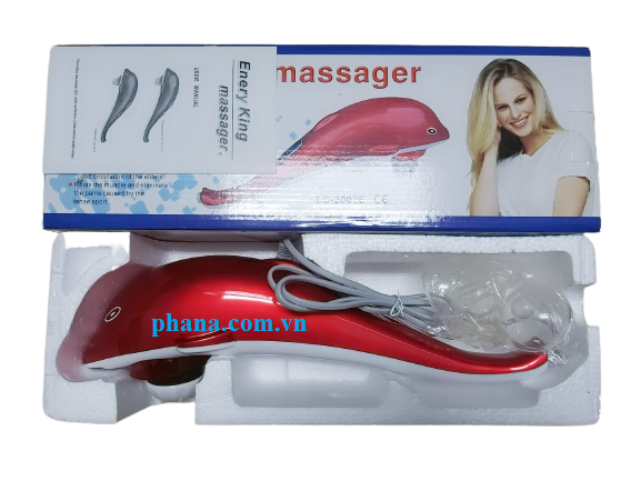 Máy massage cầm tay cá heo điện tử Energy King LC-2002E