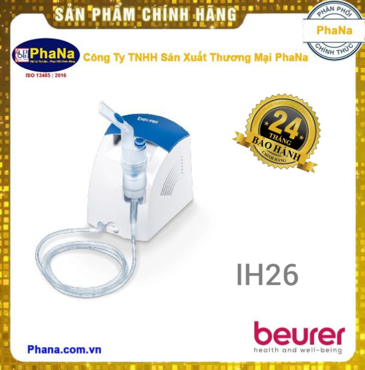 MÁY XÔNG MŨI HỌNG BEURER IH26