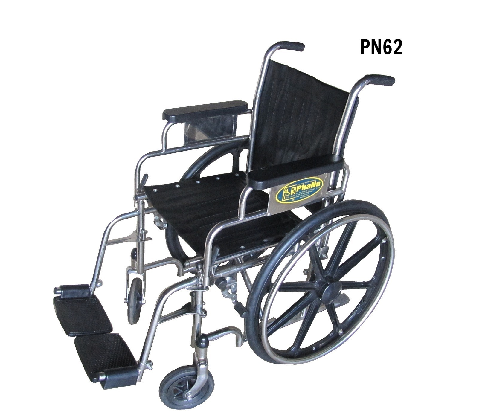 PN62 - Xe lăn inox tay chân rời