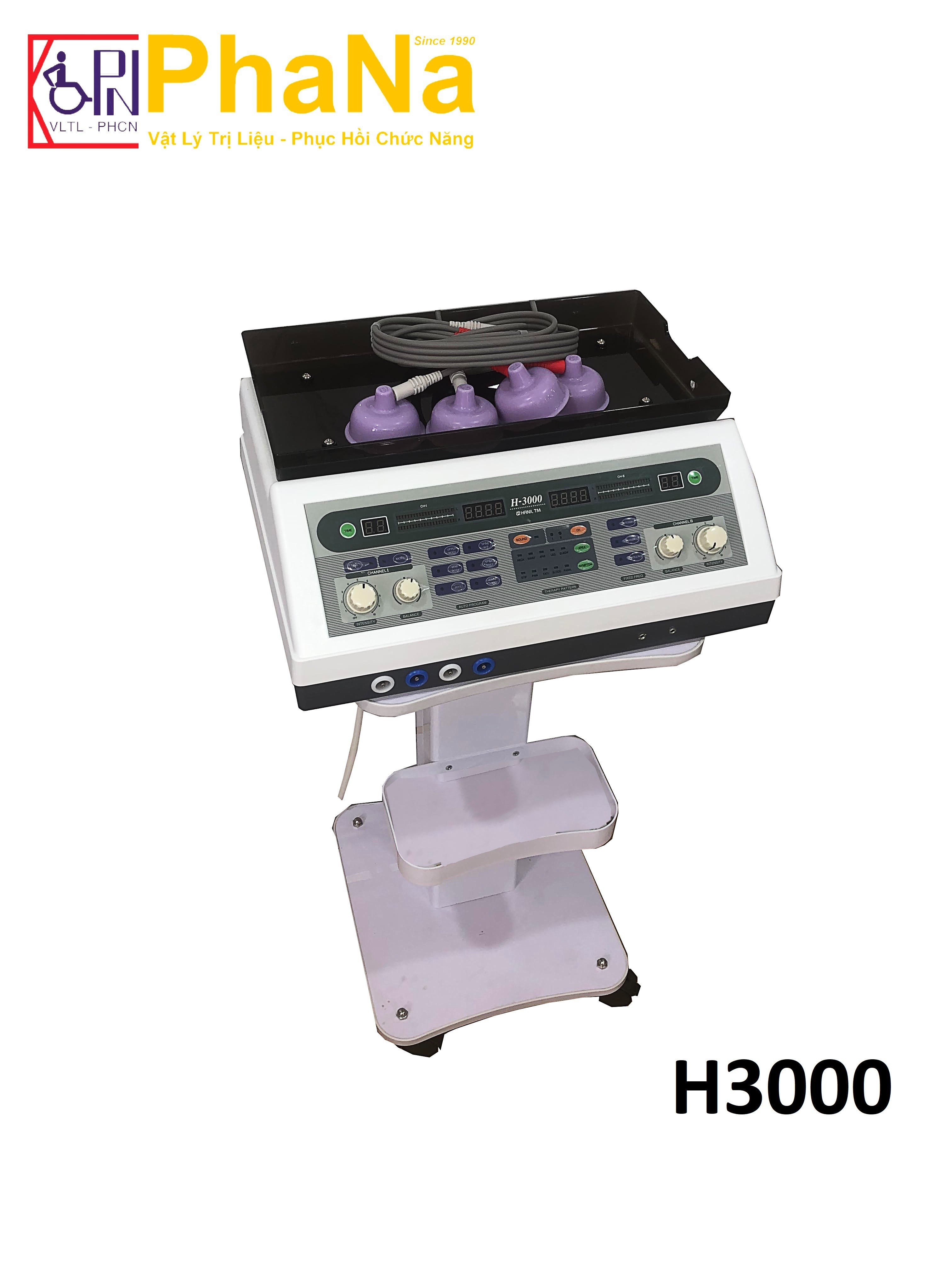 Máy điện xung có giác hút H-3000