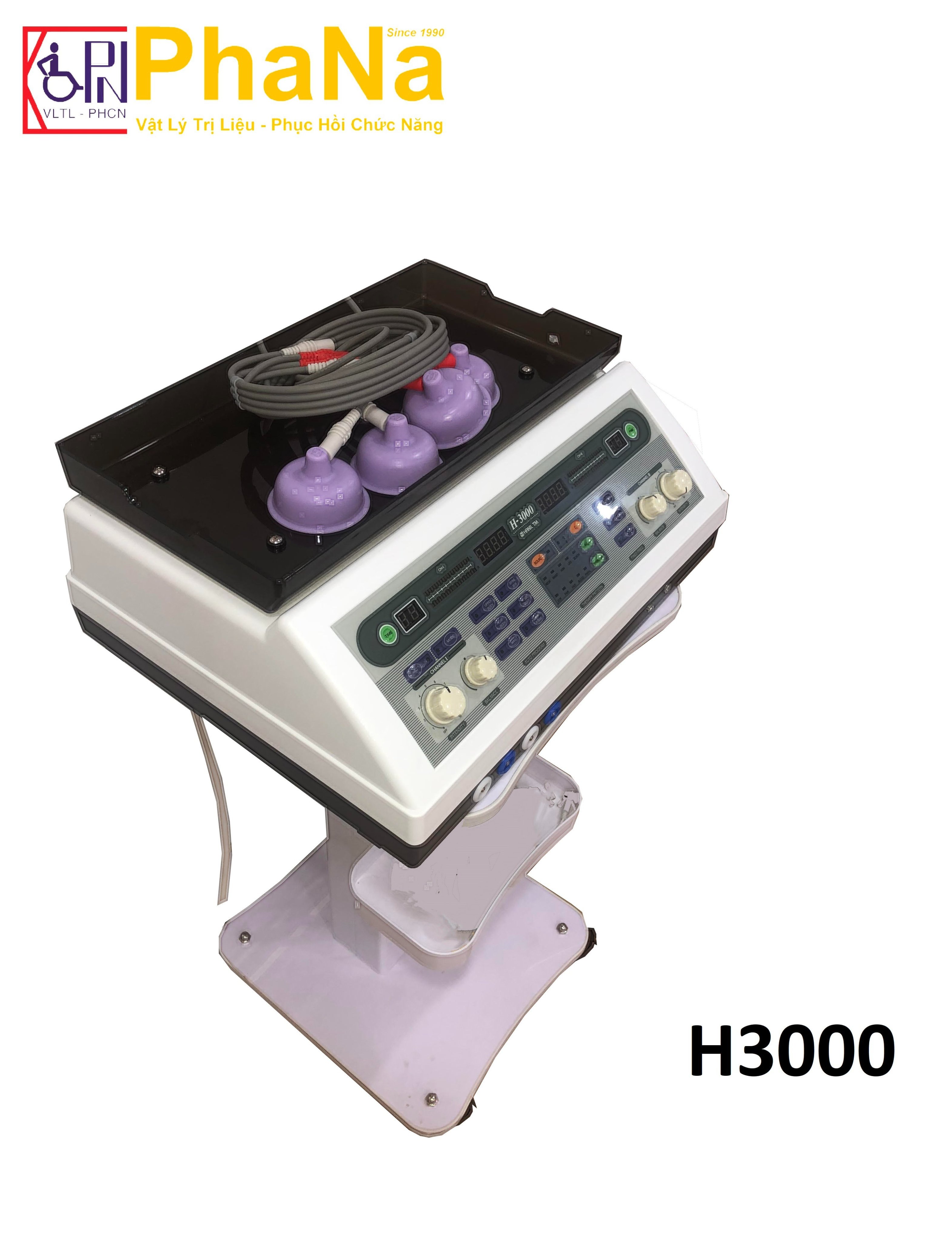 Máy điện xung có giác hút H-3000 - Thanh lý hàng trưng bày