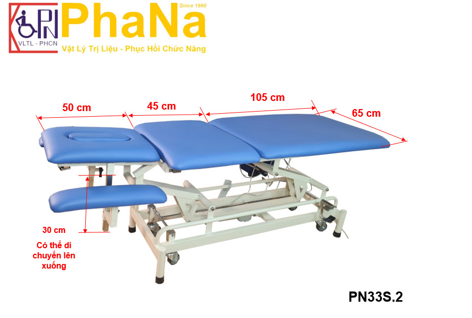 PN33S.2 - Giường nâng (điện) điều trị đa chức năng