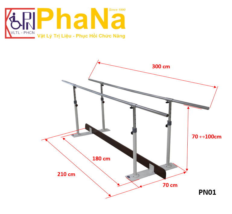 PN01 - Khung song song tập đi