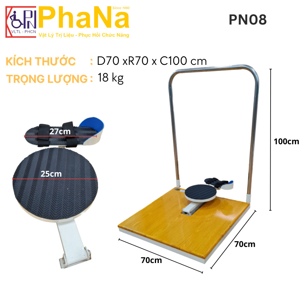 PN08 - Dụng cụ tập khớp hông - PHCN