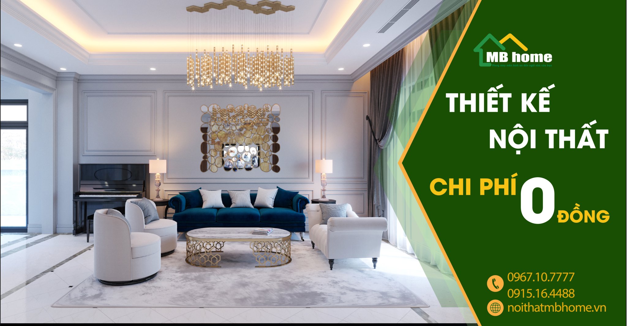 Thiết Kế Nội Thất Căn Hộ Chung Cư 68m2 - Những Mẫu Nhà Chung Cư Đẹp