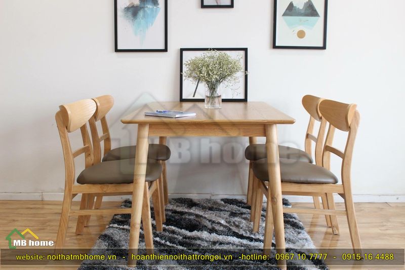 bàn ăn gỗ