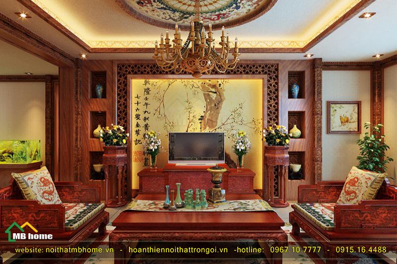 thiết kế phòng khách