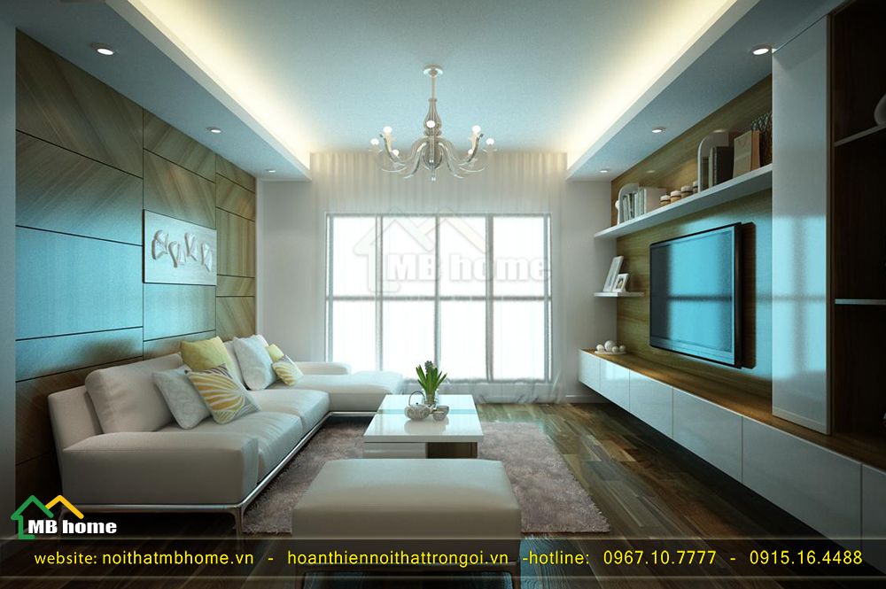 thiết kế phòng khách