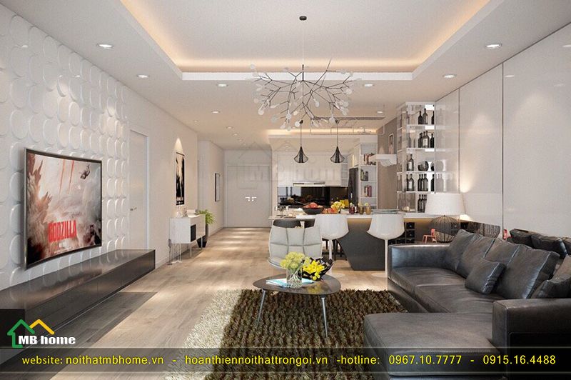 thiết kế kệ tivi