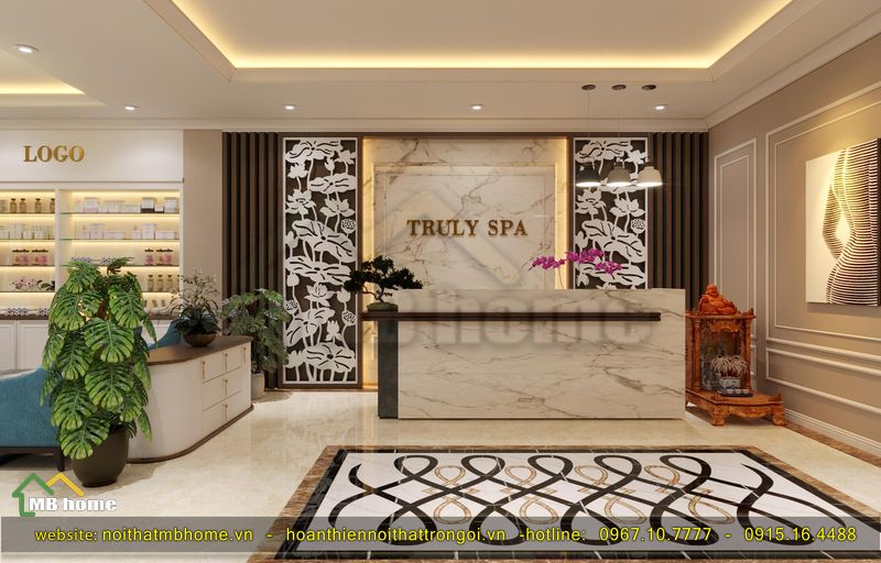 nội thất spa đẹp