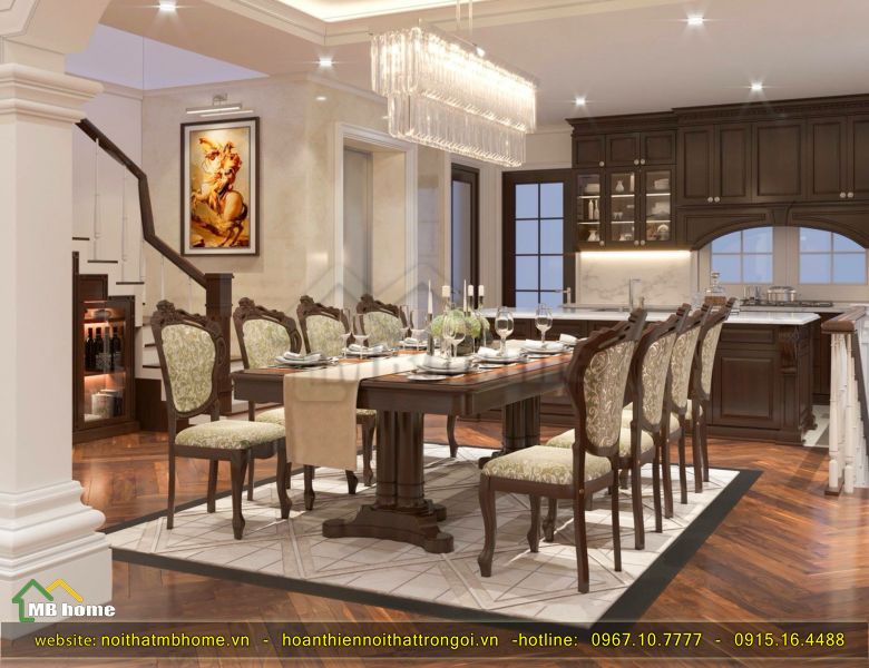 bàn ghế phòng ăn