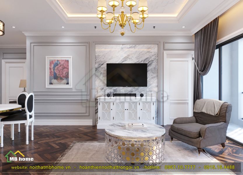 thiết kế phòng khách