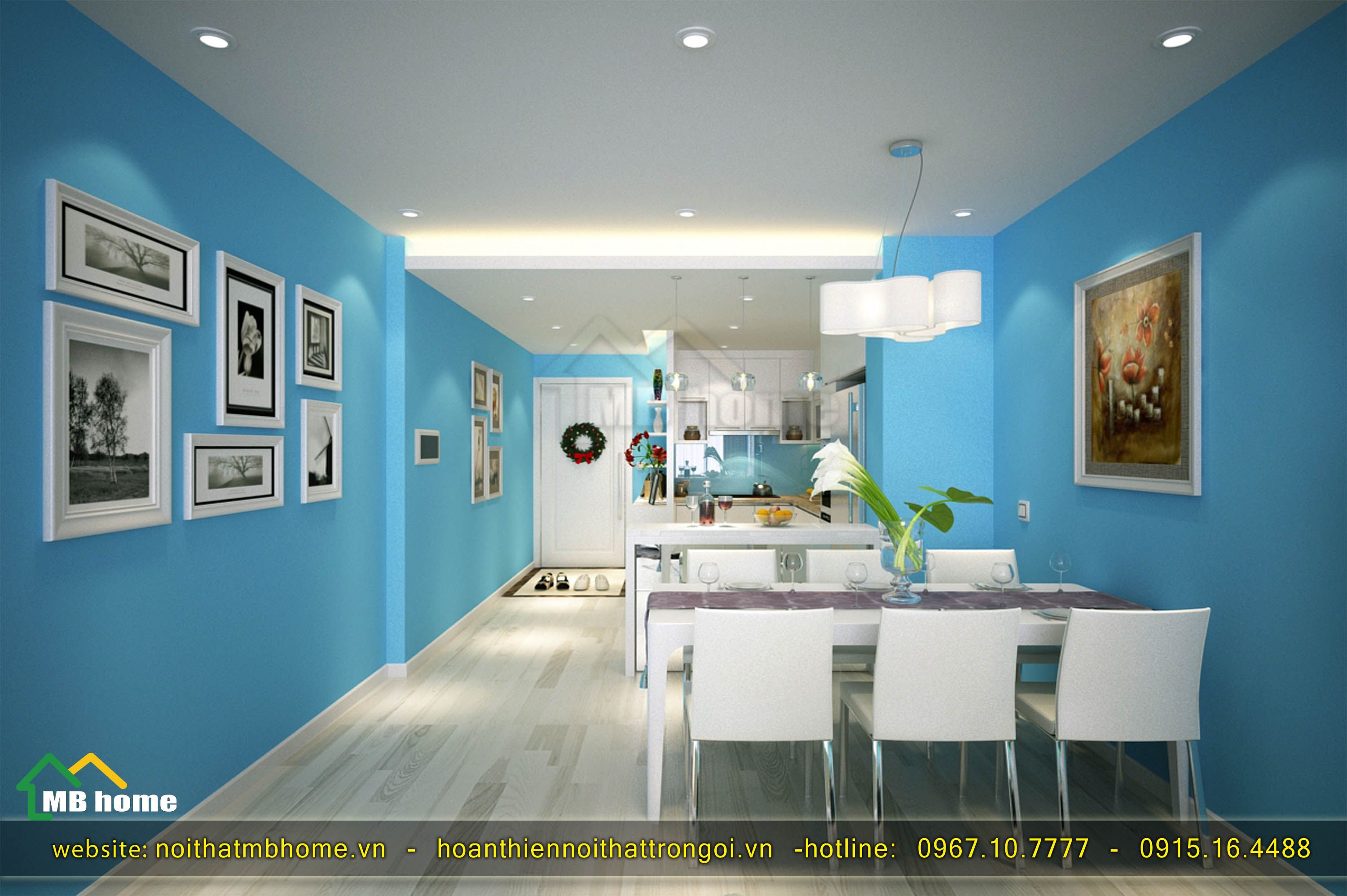 thiết kế phòng ăn