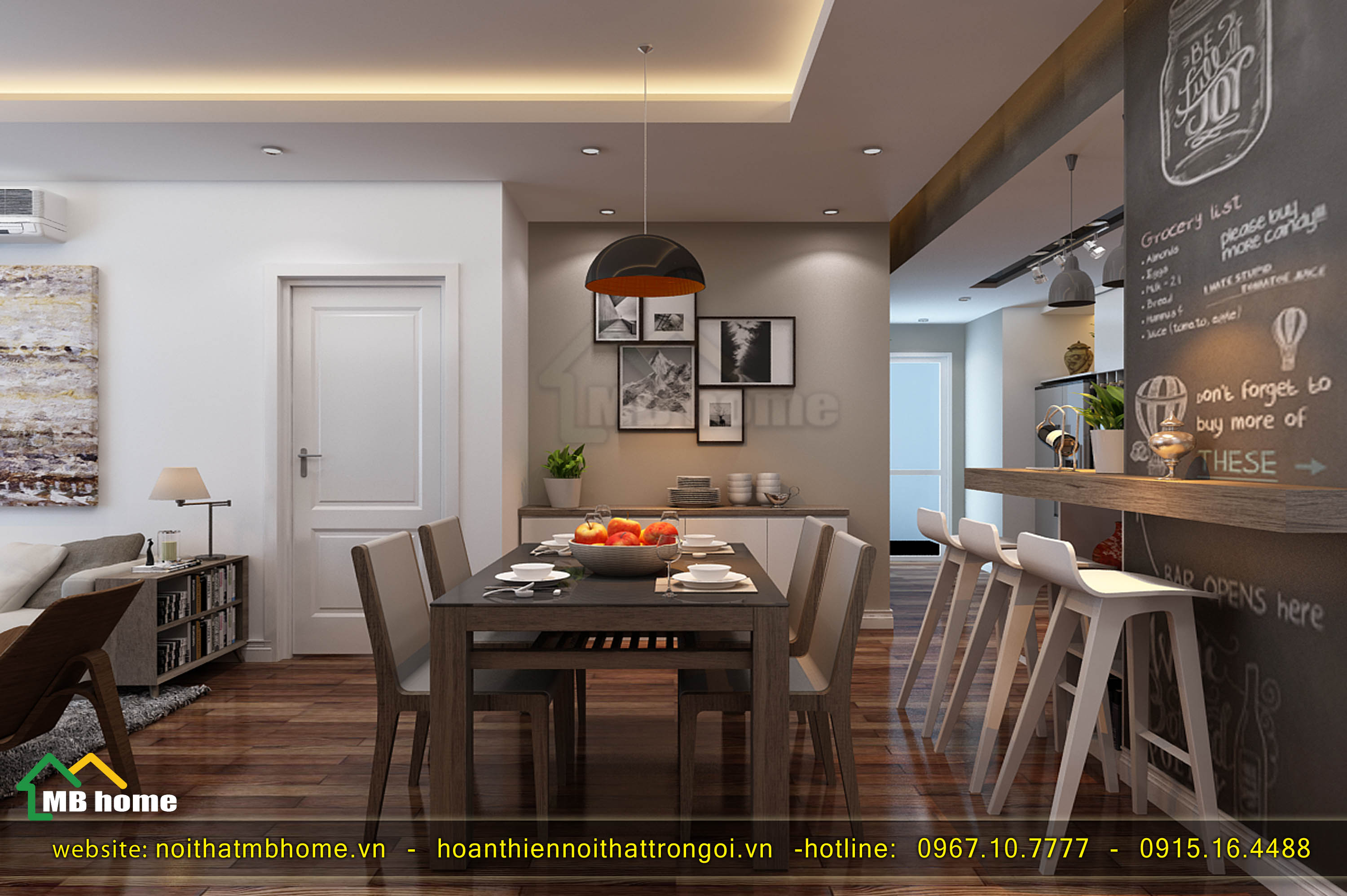 nội thất phòng ăn