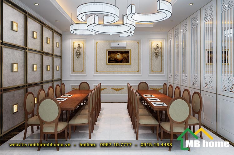 nội thất nhà hàng