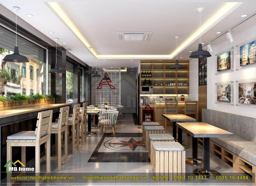 Thiết kế nội thất quán cafe: Với sự công nghệ hoàn hảo và sự sáng tạo, thiết kế nội thất quán cafe của chúng tôi sẽ mang đến cho bạn một không gian đẹp và chất lượng. Với sự kết hợp hoàn hảo giữa ánh sáng, tông màu và trang trí, bạn sẽ cảm thấy thật thoải mái và thư giãn ở đây.