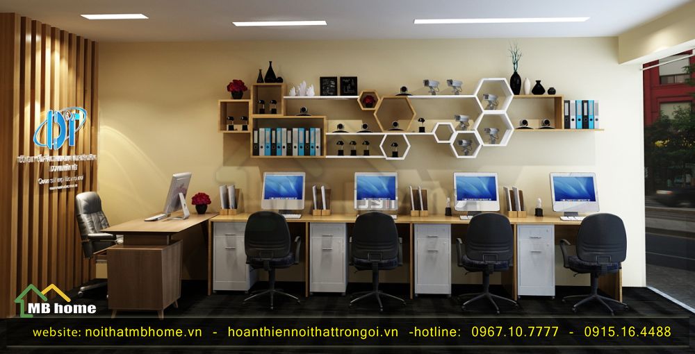 văn phòng làm việc đẹp