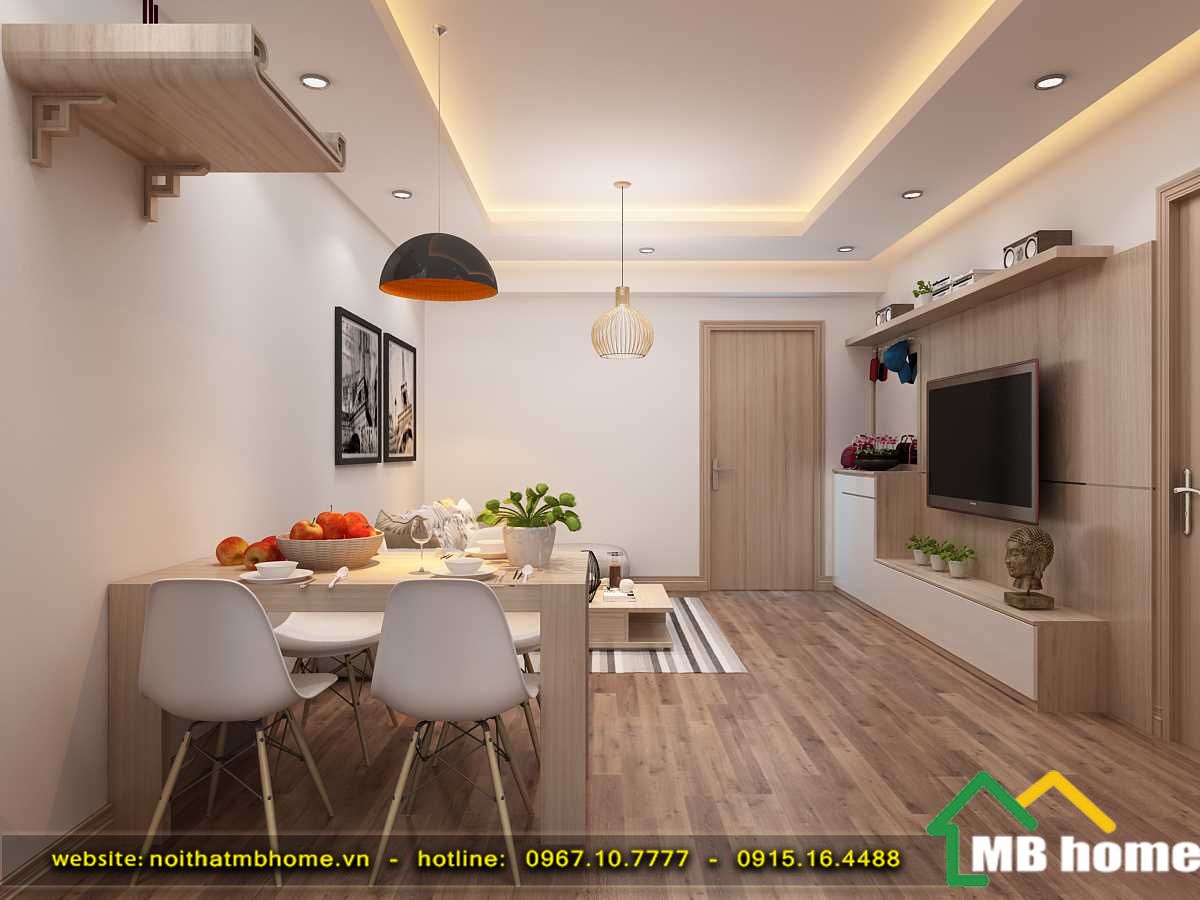 nội thất chung cư mini
