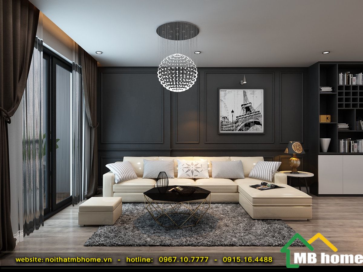 4 Yếu tố không thể bỏ qua khi thiết kế phòng khách hiện đại