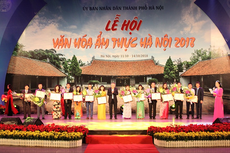 Khai mạc Lễ hội văn hoá ẩm thực Hà Nội 2018