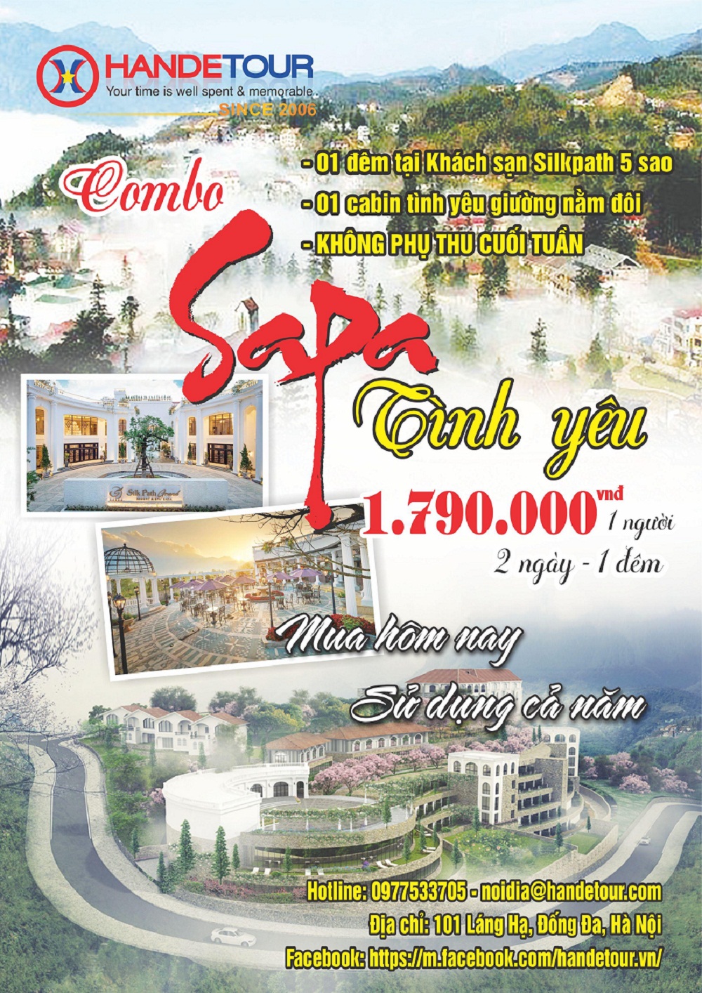 Combo Sapa Tình Yêu 5 sao sang chảnh giá từ 1.790.000đ