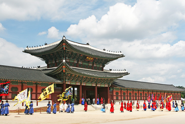 cung điện hoàng gia gyeongbok