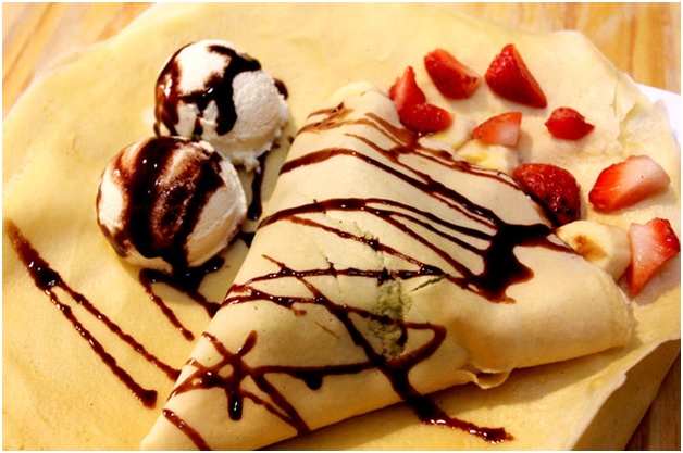 bánh crepe pháp