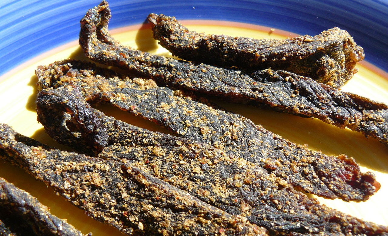 thịt rừng khô biltong