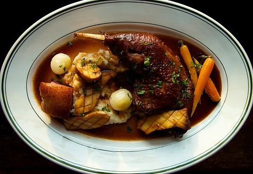 gà sốt vang pháp