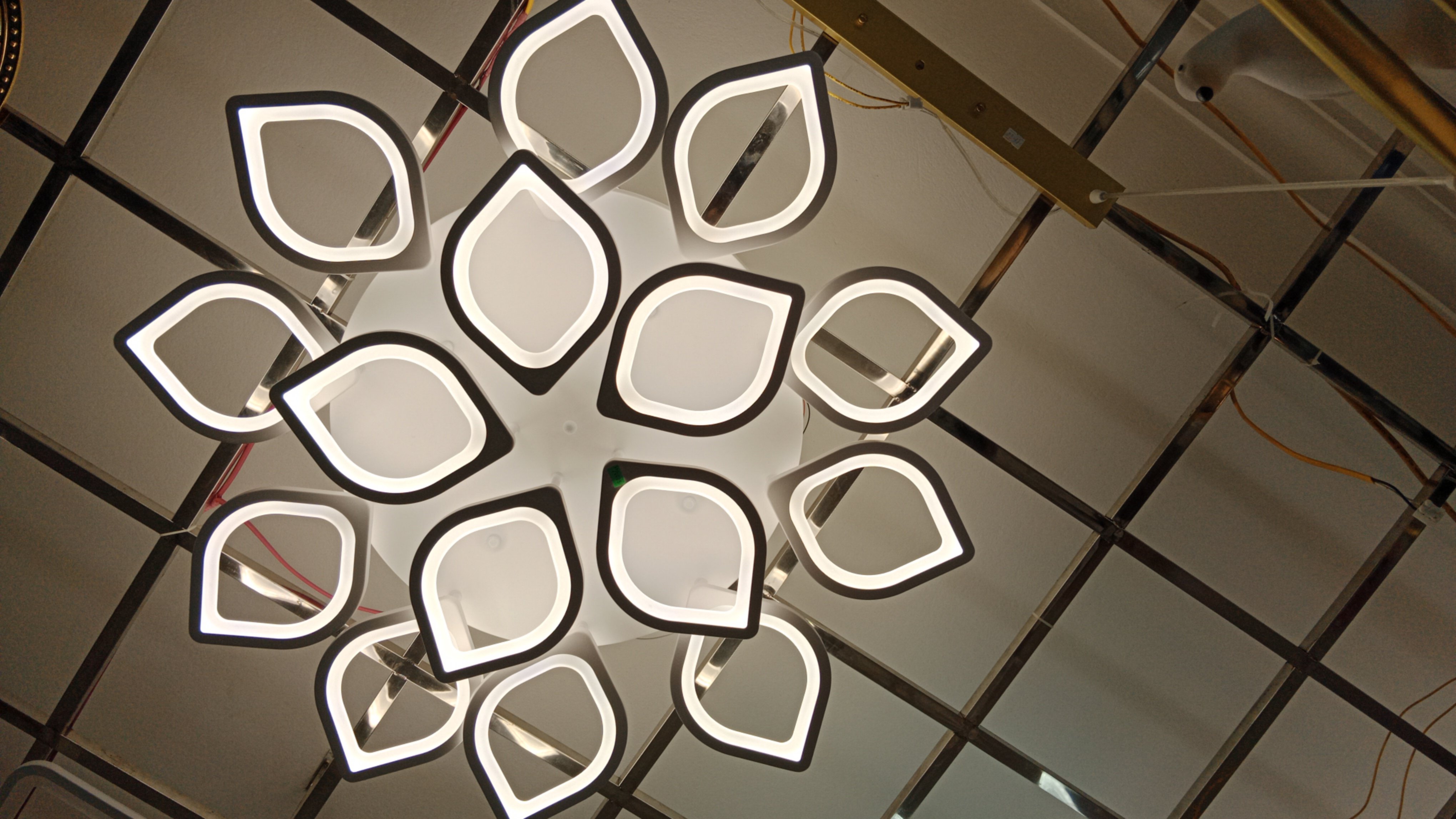 đèn ốp trần mâm led 2010/15+8833/15 (dh)