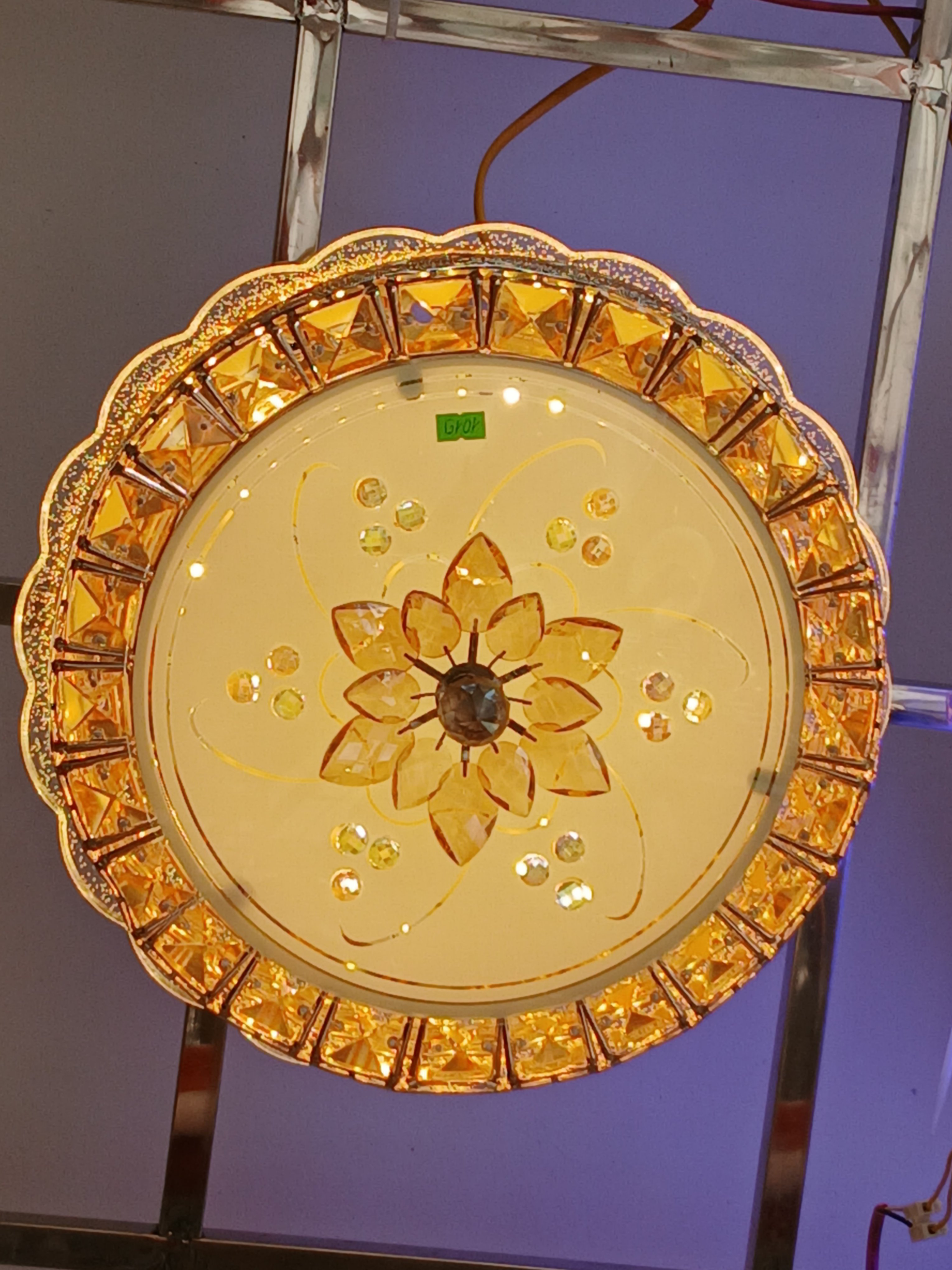 đèn mâm led tròn 1019/400 (h/a)