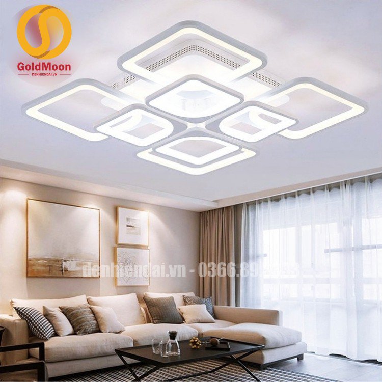 đèn ốp trần mâm led 606/4+4 (h/a)