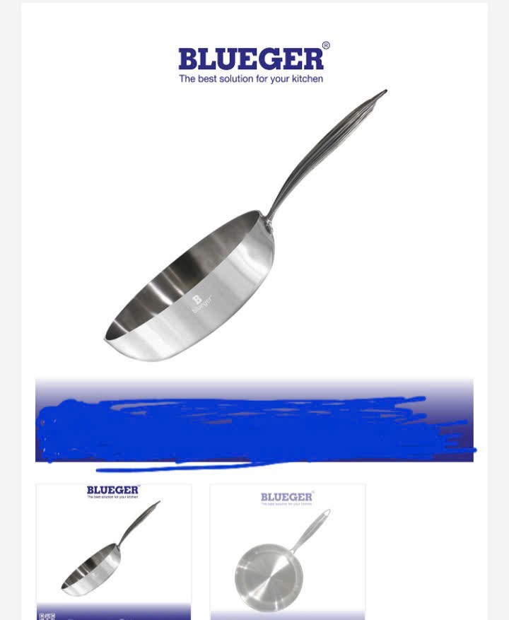 Chảo inox BLUEGER 26cm
