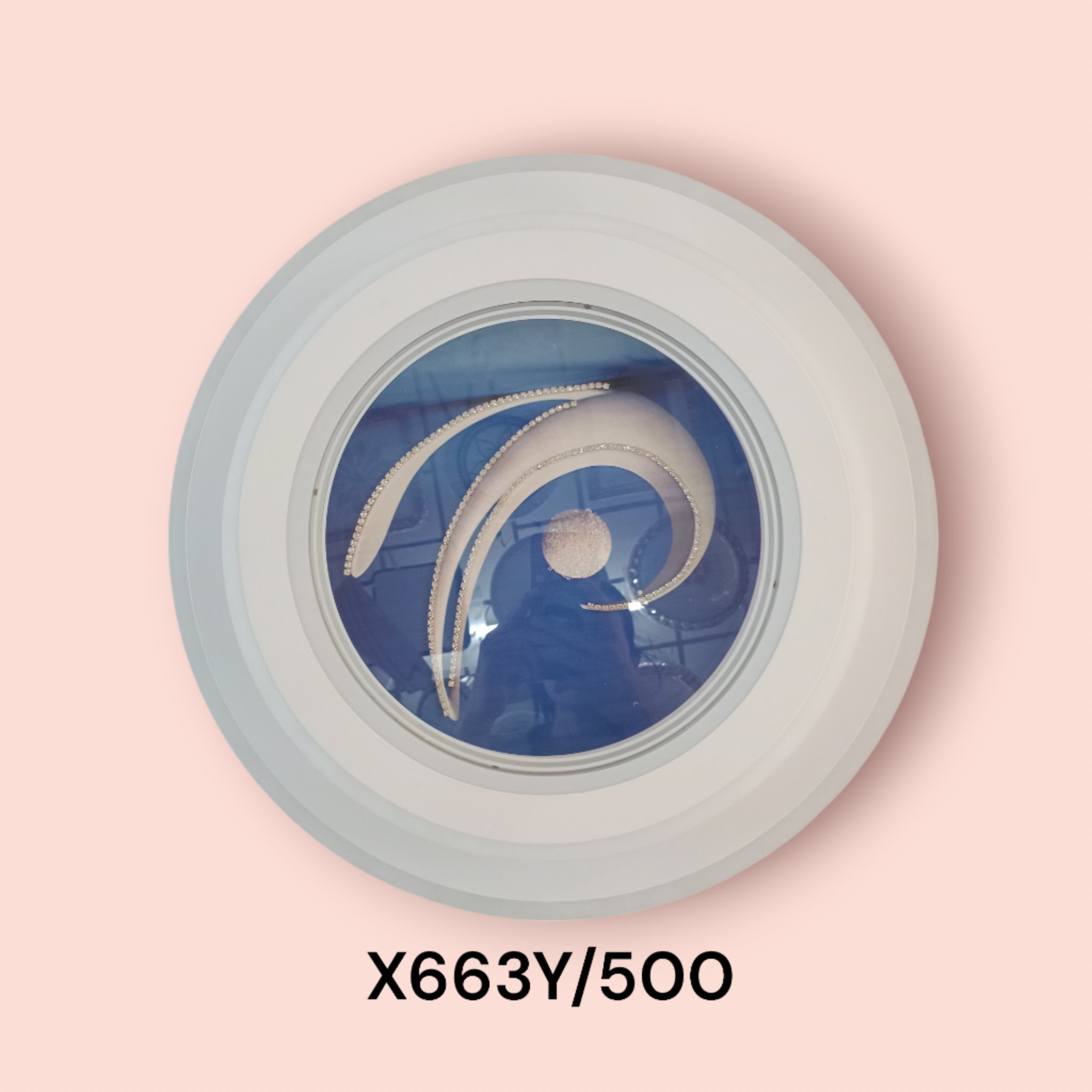 đèn ốp trần mâm led X633Y/500 (h/a)